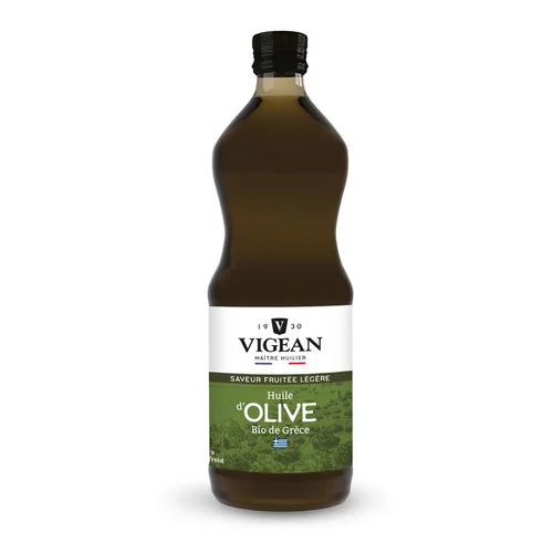Jardin essentiel：Huile d’olive bio de Grèce en bouteille de 1 L