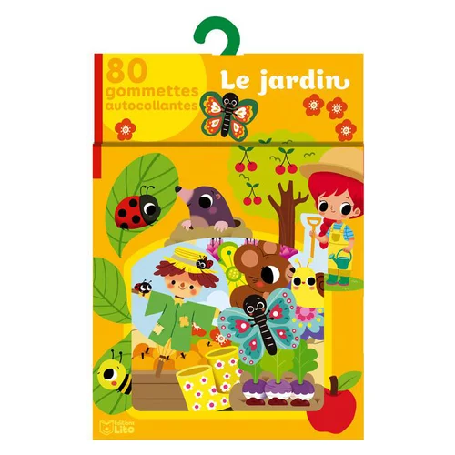 Essentiel pour le jardin:Livre "Mes gommettes Lito - Le jardin" aux Éditions Lito
