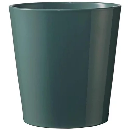 Jardin extérieur：Cache-pot coloris vert Dallas Orchidée - Ø 13 cm