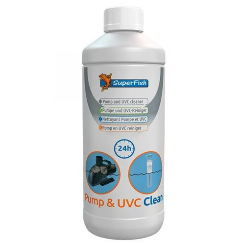 À avoir pour l’extérieur：Pompe de nettoyage et UV, 1L, technologie clean - SUPERFISH BASSIN, modèle SF Pump & UVC