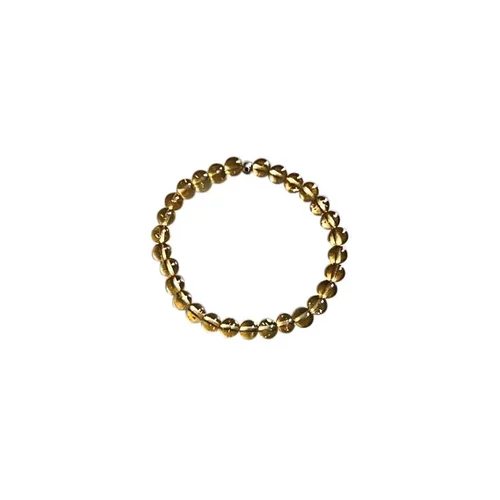 Accessoire au jardin：Bracelet citrine 6mm