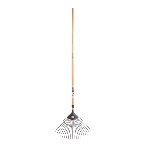 Pour mieux vivre dehors：Balai à feuilles renforcé à fil rond botanic® - 140 cm