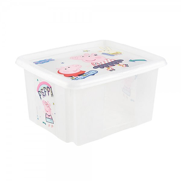 Boîte de rangement pour enfants Peppa Pig – 24 Litres