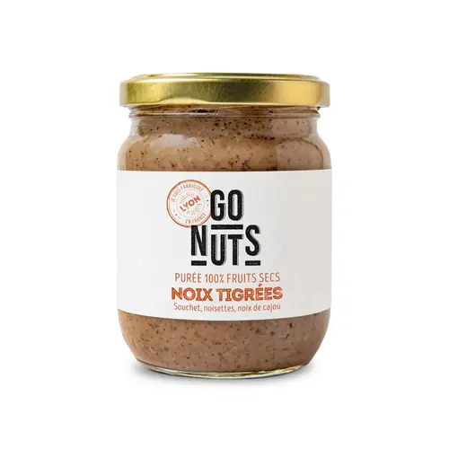 À avoir au jardin：Pâte à tartiner noix tigrées bio Go Nuts - 200 g