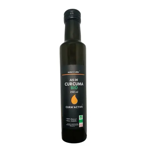 Pratique au jardin：Jus de curcuma bio Nature Calm - 250 ml