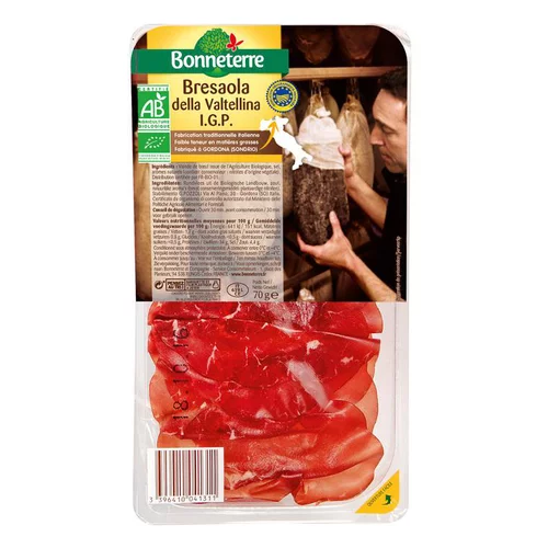 Jardin déco:Bresaola della Valtellina IGP 70 g
