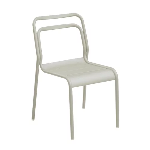 Jardin et équipement:Chaise en aluminium vert sauge Oro - 54,5 x 104 x 59,9 cm
