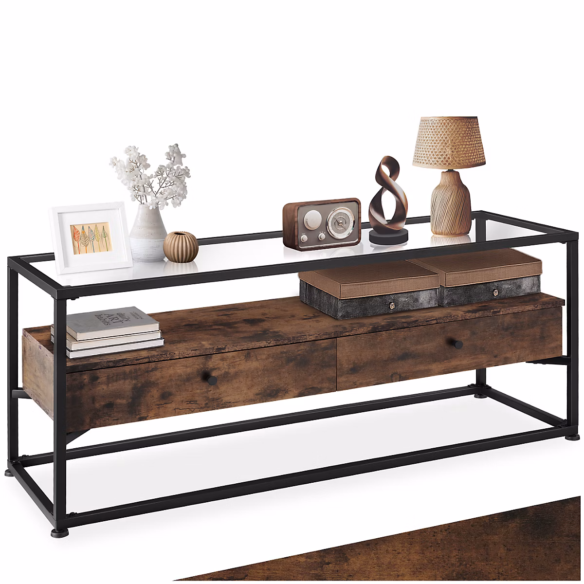 Buffet bas Maidenhead 121 – 5x41 | 5x50 | 5cm style industriel