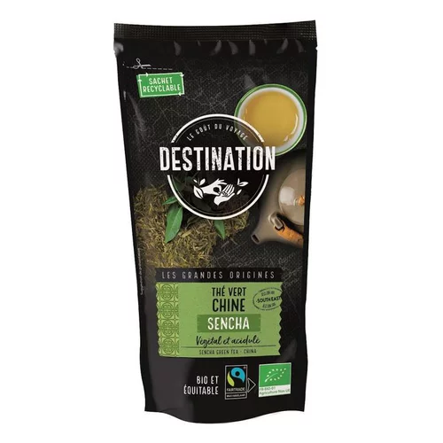Idéal pour votre jardin：Thé vert Sencha bio MH 80 g