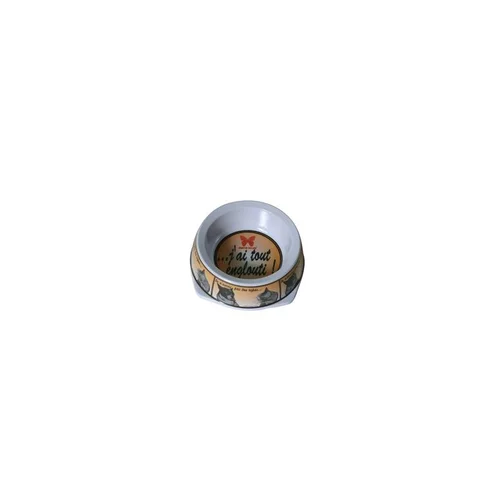 L’esprit jardin：Gamelle en mélamine motif chien Martin Sellier - 450 ml