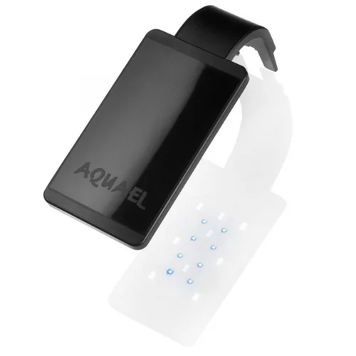 Le bon choix pour le jardin:Rampe LED 4,8W pour aquarium d'eau douce noir - AQUAEL LEDDY Smart 2 Sunny Day & Night 2.0