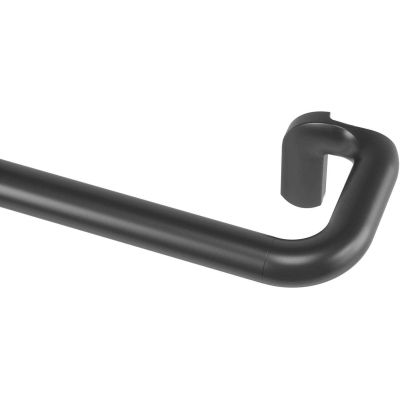 Tringle à rideaux en acier noir mat Twilight (Longueur réglable de 76 à 213 cm)