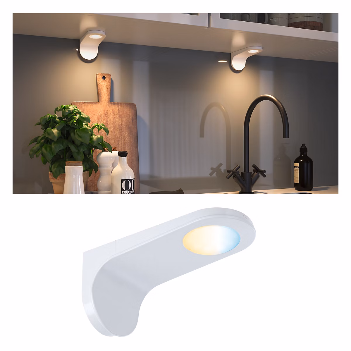 Clever Connect Spot LED Neda Tunable White 2 – 1W Blanc dépoli