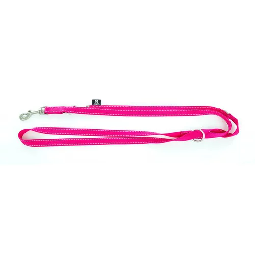 Pour transformer vos extérieurs:Laisse multi-positions Neo+ rose pour chien 1,5x200 cm