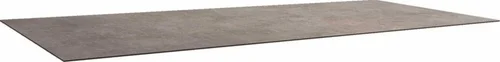 Déco pour le jardin：Plateau de table fin Penta Stern en HPL silverstar - 220 x 100 x 1,3 cm