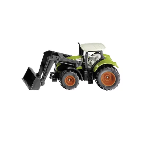 Pour votre extérieur：Claas Axion avec chargeur frontal multicolore Siku - 9.3 cm