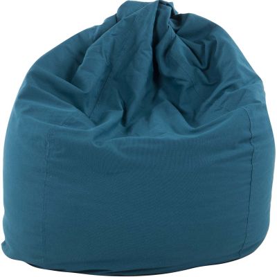 Poire en coton déhoussable Flo (Bleu canard)