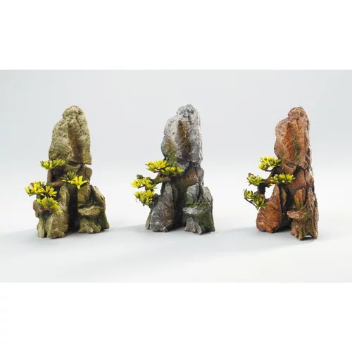 Le choix pour l’extérieur:Assortiment de décors avec bonsaï pour aquarium 17,2 cm