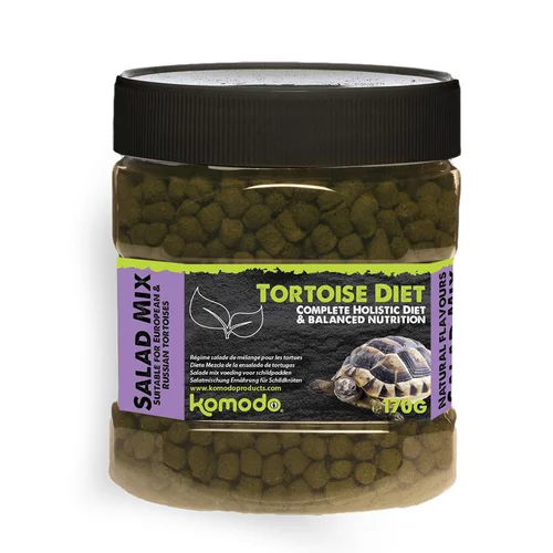 Pour faciliter le quotidien au jardin：Alimentation complète pour tortue Antinea Komodo Tortoise Diet Salad Mix - 170 g