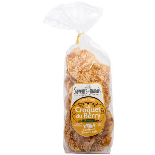 Extérieur accessoire：Croquets caramel beurre salé Saveurs des marais - 130 g