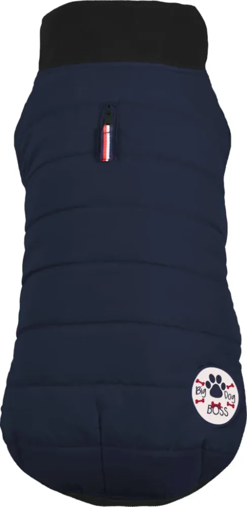 Idée au jardin：Manteau pour chien molosse coloris bleu Bobby Costaud - B40M