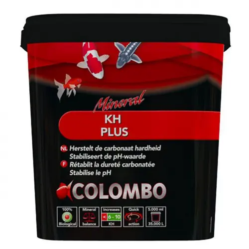 Pour un jardin accueillant:Stabilisateur de paramètres pour bassin KH+, 5000 ml - COLOMBO BASSIN