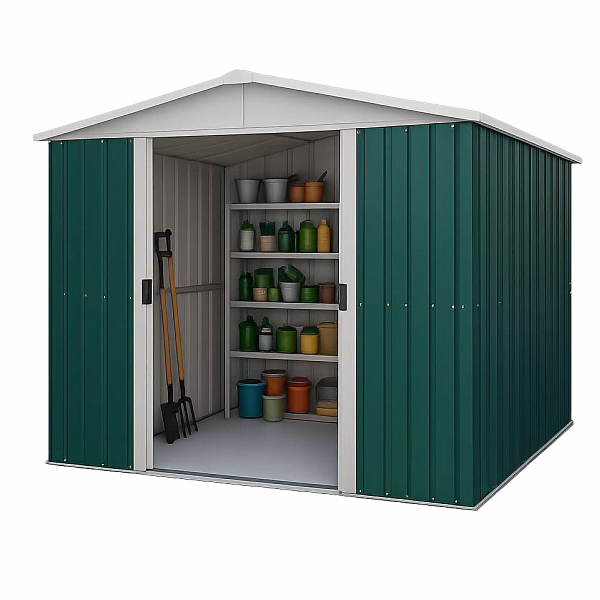 Abri de jardin métal YARDMASTER 4 – 68 m2.