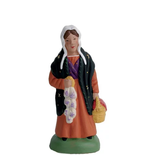 Jardin utile：Femme à l'ail 7 cm