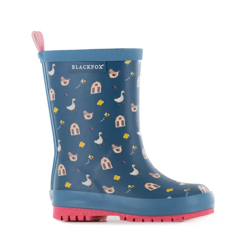 Espace vert pratique：Botte de jardin pour enfant Kansas Blackfox coloris bleu