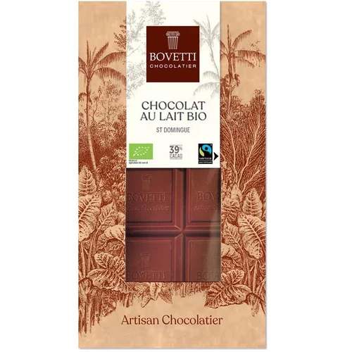 Un plus pour vos extérieurs:Chocolat au lait nature bio - tablette de 100 g