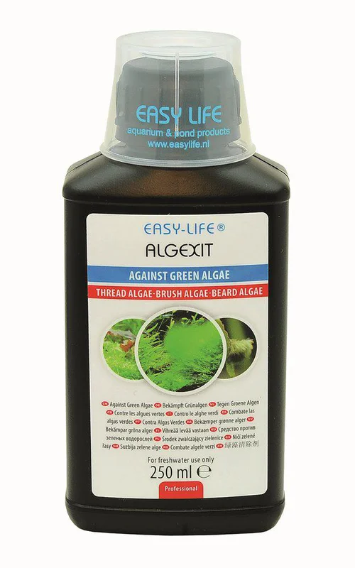Pour mieux organiser vos extérieurs：Médicament anti-algues vertes pour aquarium Dewerse AlgExit - 250 ml