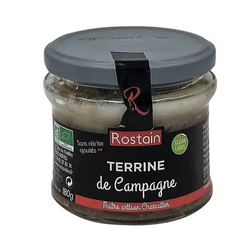 Sélection extérieur：Terrine de campagne bio - 130 g