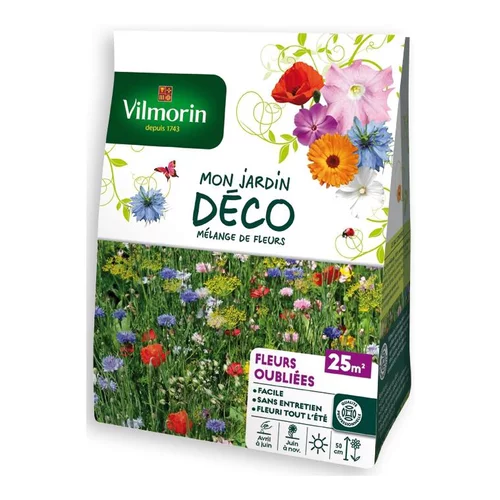Essentiel maison：Mélange de fleurs Décor Fleurs Oubliées 25m2