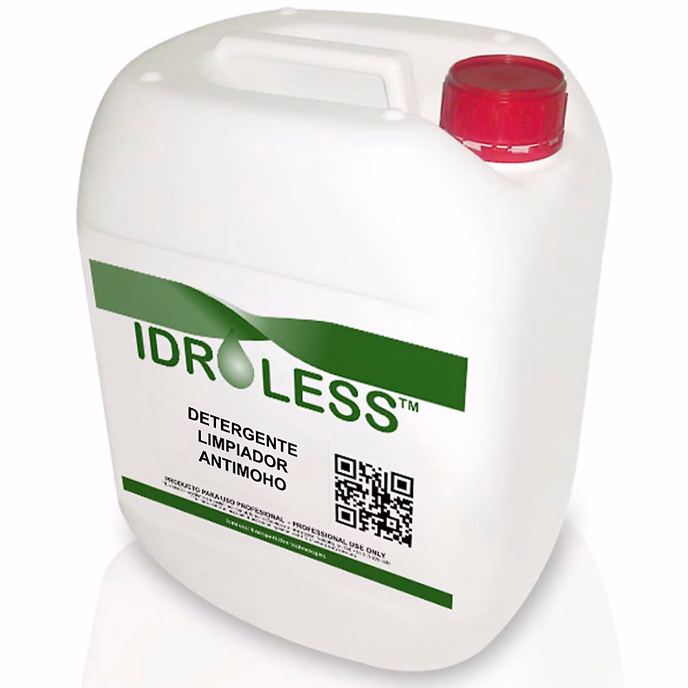 Détergent nettoyant ECO anti – moisissure (5 litres), Élimine les taches d'humidité sans rinçage. Sans solvant et sans chlore