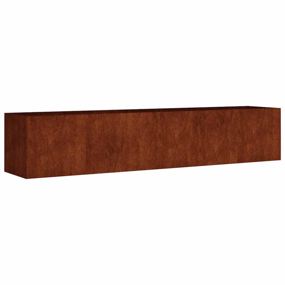 vidaXL Lit surélevé de jardin 200x40x40 cm acier corten – Accessoires de plantation