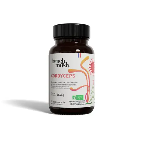 À avoir au jardin：Gélules Cordyceps bio French Mush - les 56 gélules