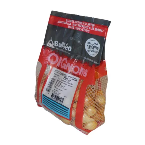 Les incontournables du jardin:Bulbes d’oignons jaune Sturon Riesen 250 g