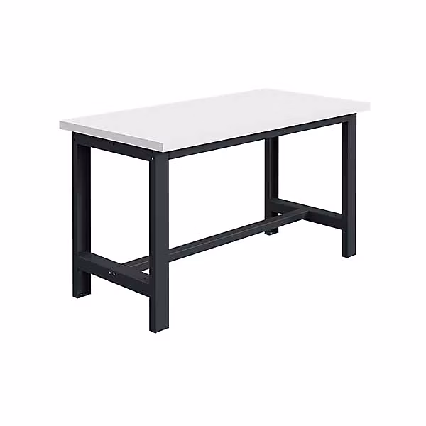 Établi pour atelier – Dim 1800 × 750 × 838mm, Gris clair RAL7035, Charge max 750kg, W010020031, GC
