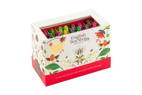 Jardin plaisir：Calendrier de l'Avent à Cartes Bio 25 sachets Englishtea - 45 g