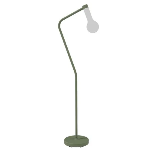 Jardin actuel:Pied Aplo coloris vert en aluminium Fermob - 34 x 138 cm