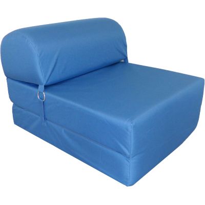 Chauffeuse en tissu enduit Seattle (Bleu)
