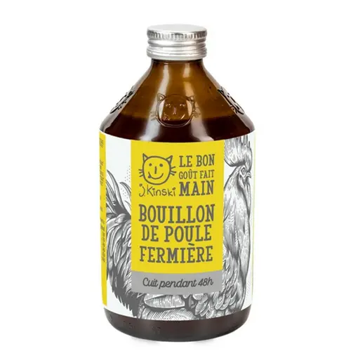 Jardin quotidien:Bouillon de poules fermières bio J. Kinski - 525 ml