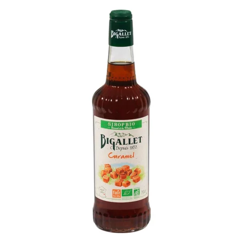 Simple pour le jardin：Sirop de caramel bio - 70 cl