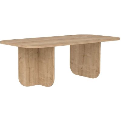 Table basse en aggloméré Becaj (Chêne)