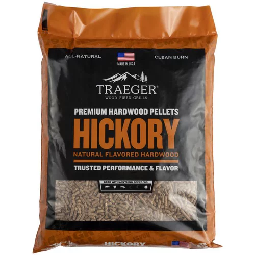 Jardin tout terrain:Sac de pellets à barbecue Traeger Hickory - 9 kg