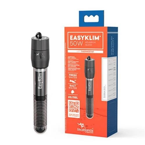 Idéal au jardin：Chauffage aquarium 50 watts, AQUATLANTIS EasyKlim+ - Taille compacte