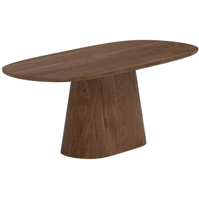 Table de repas ovale 200 x 90 cm Stjärnö (Mocca)