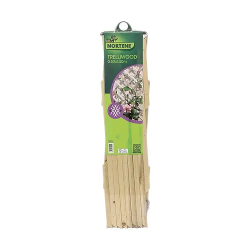 Plaisir au jardin:Treillis extensible Trelliwood en bois, 50 x 150 cm