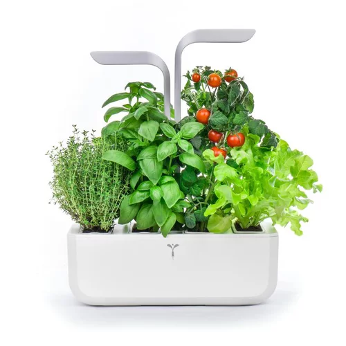 Côté jardin：Potager d'intérieur autonome Véritable® SMART Arctic White - livré avec 4 lingots