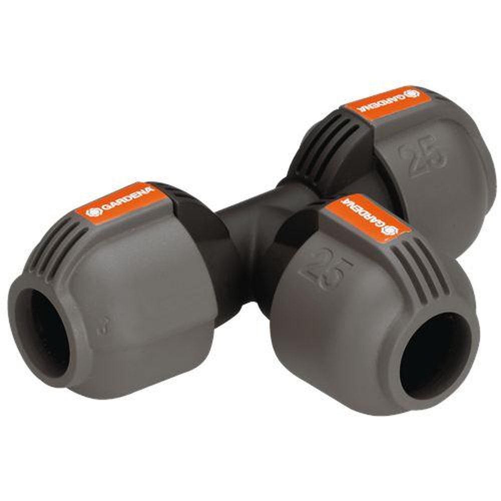 Gardena Dérivation en T d'arrosage enterré 25 mm – Produits de jardinage